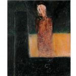 Maghrebinische Erzählungen II, 2003, Acryl auf Leinwand, 70 X 50 cm