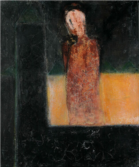 Maghrebinische Erzählungen II, 2003, Acryl auf Leinwand, 70 X 50 cm